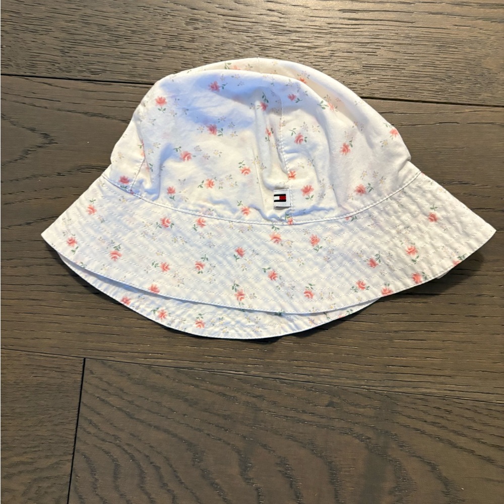 Tommy Hilfiger baby floral sun hat sz 18-24M NWT ret $69